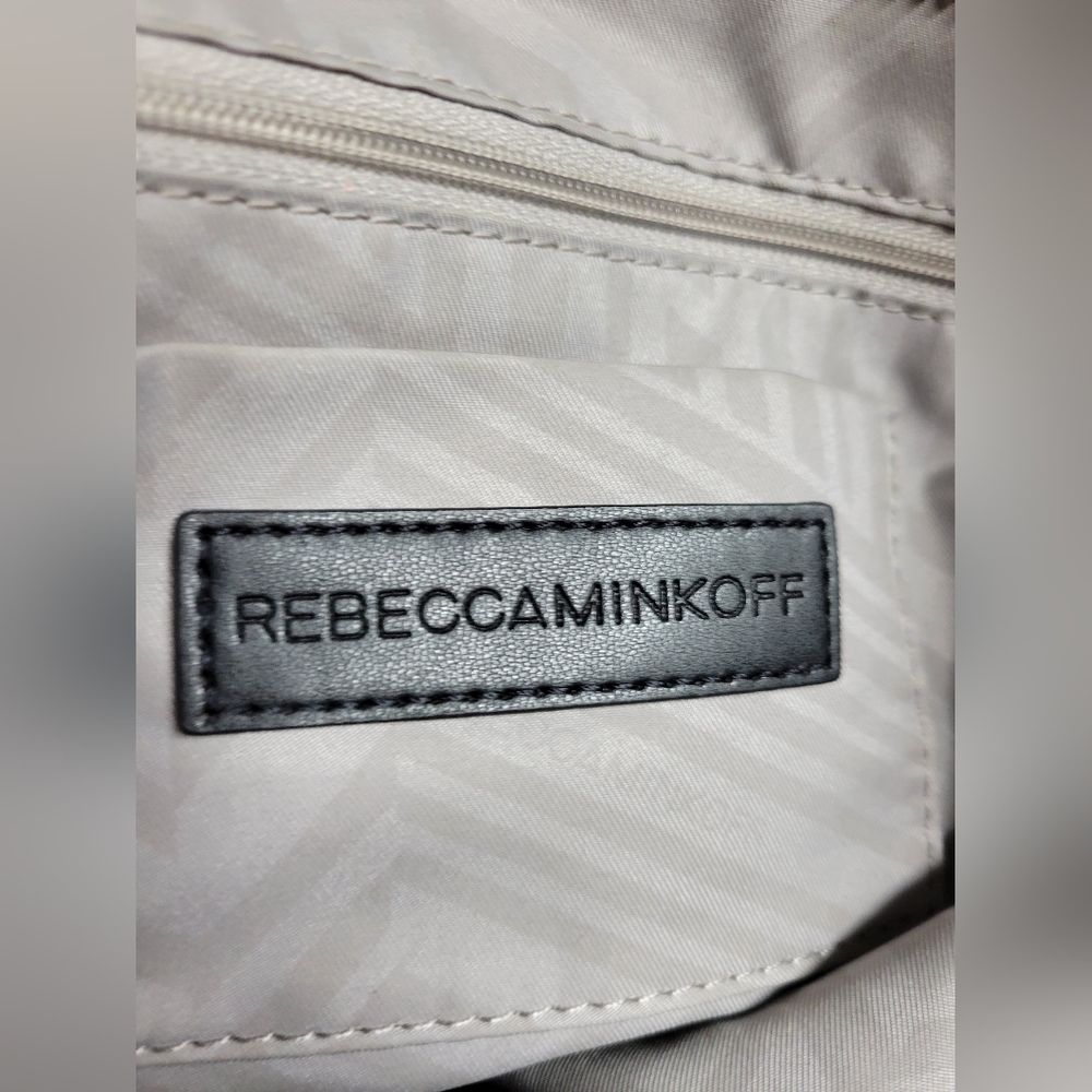 Rebecca Minkoff Suede leather mint /seafoam green gently used beautiful - Picture 9 of 16
